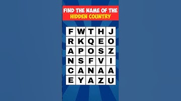 Can you find the hidden country in 3 seconds? #shorts #viralvideo #country