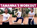 Tamannaah Workout Secrets | Routine Workout For Women | Tamanna Bhatia Exercise | IBC Mangai