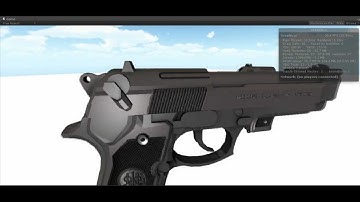 Beretta M9 : Diffuse, Normal and Specular Map