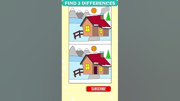 Hidden Changes Most Miss  #1039 #spotthedifference #findthedifference #間違い探し #脳トレ