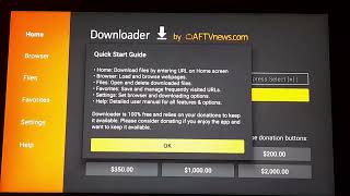 Tutorial Instalando dowloader en android tv screenshot 4