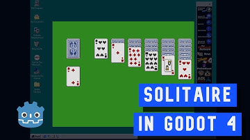 Godot 4 Beginner Tutorial: Build Your First Card Game (Solitaire) Step-by-Step!