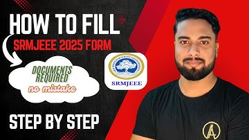 SRMJEEE 2025 Registration 🔥 | Step by step | SRMJEEE 2025 Application form fill up⁉️ | SRMJEEE 2025