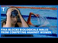 FINA Blocks Biological Males From Competing Against Women