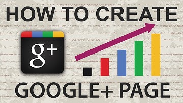 Create Google Plus Page (2015)
