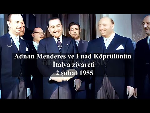 #AdnanMenderes ve #FuadKöprülünün