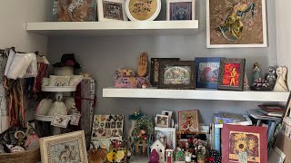 картинка: В гостях у вышивальщицы Марины. Вышивка крестом