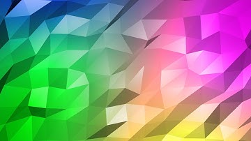 Low Poly Animated Background Full HD 1 Hour