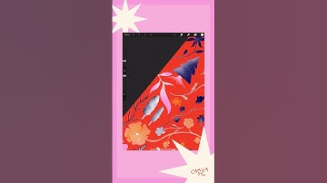 👀 🌿🌸 Procreate timelapse process of new illustration - Floral Adventure