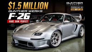 $1.5M Gunther Werks F-26 Revealed! The Ultimate Air-Cooled Porsche 911? #supercar #porsche911 #cars