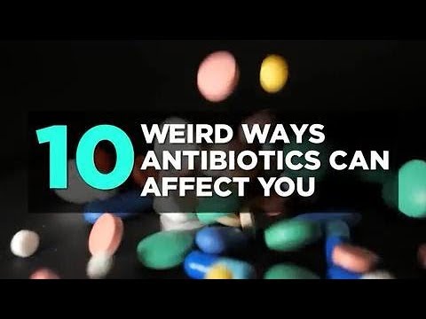 Video: Pot antibioticele să provoace sete?