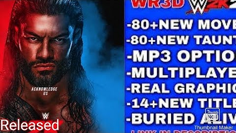 BEST WR3D MOD 2K21 FOR 1GB RAM DEVICE|RELEASED WITH LINK|NEW FEATURES|NEW MOVES