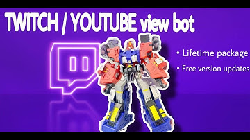 The fastest twitch bot for live views ✅ Twitch live view bot