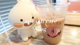 ♡【vlog】03♡ ひとりでアピーチカフェ満喫