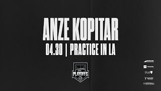 Captain Anze Kopitar | 04.30 LA Kings Practice in LA before leaving for Edmonton