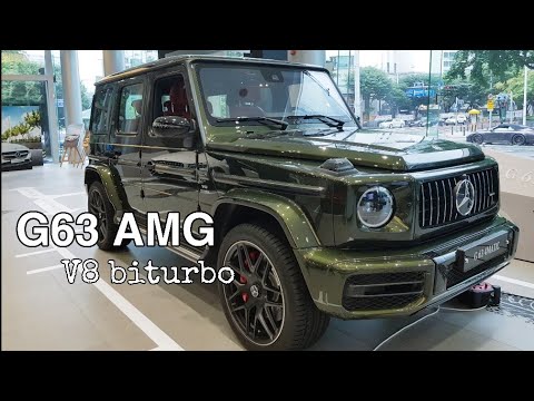 2020 Mercedes Amg G63 4matic V8 Biturbo Exterior Interior I 메르세데스 Amg G63 4매틱 V8 바이터보 외 내장 살펴보기