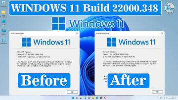 ✅ Windows 11 Build 22000.348 | Windows 11 New Update 22000.348
