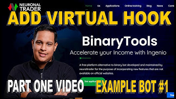 👉REDUCE RISK OF LOSING MONEY💲BY ADDING VIRTUAL HOOK TO YOUR BINARY BOT🔥#PART1 VIDEO