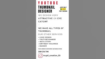 YouTube Thumbnail Designer#youtubeshorts #thumbnail #youtube#shorts#editing#canva#photoshop#fiverr