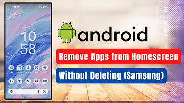 How to Remove Apps From Home Screen Without Deleting the App on Android (Samsung)