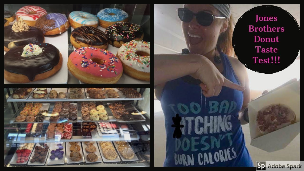 Jones Brothers' Donut Review - Post 10K Run Snack - Raspberry (?) and Maple Bacon Giant Donuts