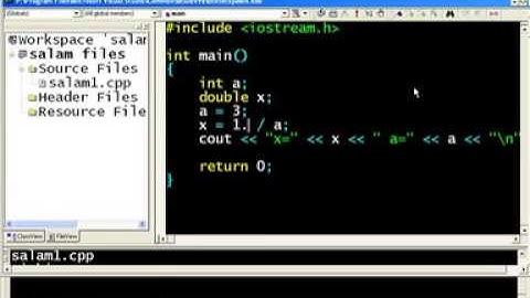 آموزش سی ++ به زبان فارسی- قسمت سوم C++ Tutorial- Persian - Part3