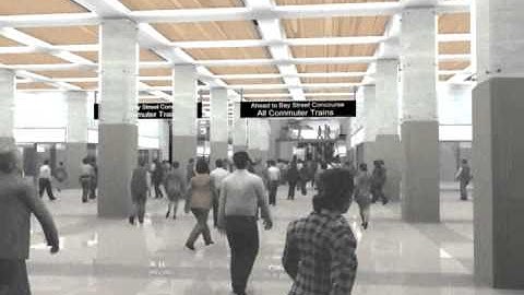 Oasys MassMotion Union Station Planning Simulation