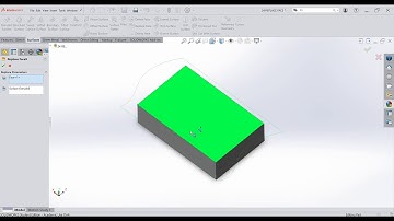 REPLACE FACE COMMAND | SolidWorks 2020 | EDG 4111