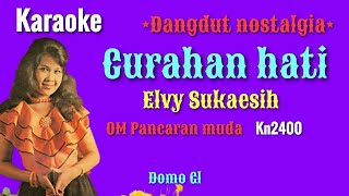 CURAHAN HATI~ELVY SUKAESIH~KARAOKE~DANGDUT NOSTALGIA~COVER KN2400//