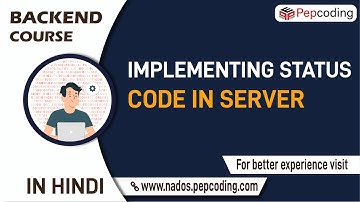Implementing status code in server | How to redirect to another route ? | Learn backend development