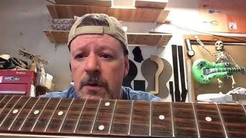 Boudreau Guitars - Building a fender style neck with binding Part 2