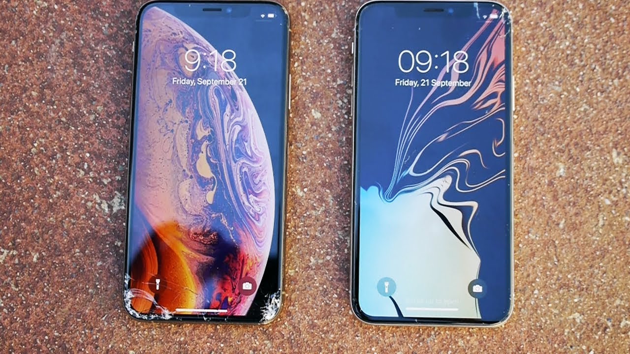 iPhone Xs y iPhone X - ¡Prueba de caída!
