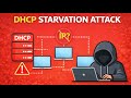 DHCP Starvation Attack Explained Network Attack Demo