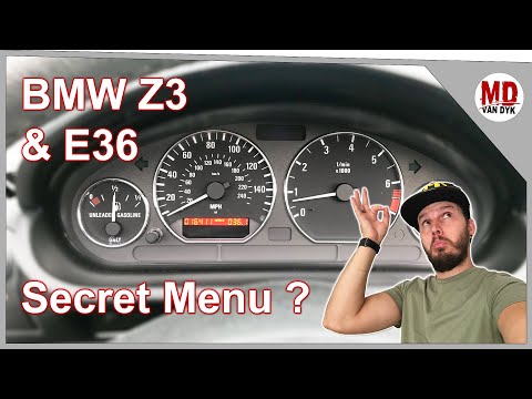 🚨 Secret BMW Menu For Your BMW Z3 & other E36&rsquo;s