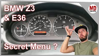 🚨 Secret BMW Menu For Your BMW Z3 &amp; other E36&#39;s