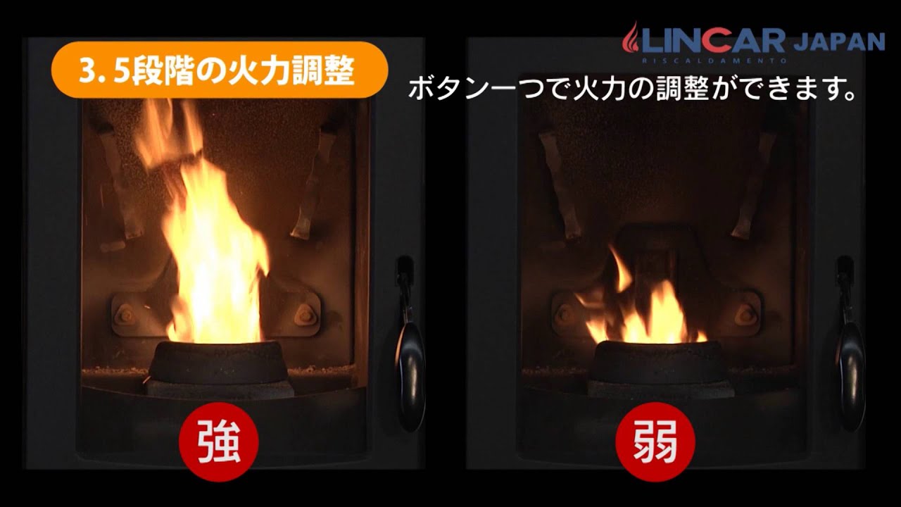 LINCAR - ペレットストーブ・ナックス