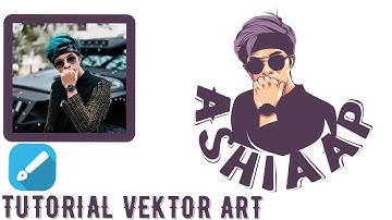 Ashiiiap!! SPEED ART VEKTOR SIMPEL DI INFINITE DESIGN ANDROID