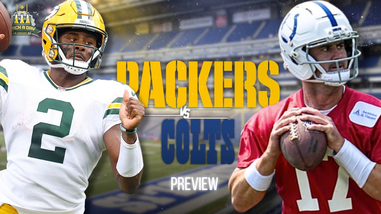 Packers/Colts LIVE Pregame Show!!!