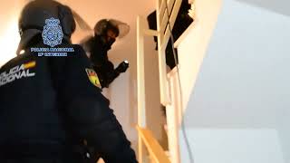Policía Nacional desarticula doble red dedicada a la distribución de marihuana con destino a Europa