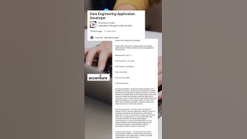 Data Engineer | Accenture | Software Developer | #hiring #jobs #hirezap