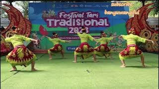 Penampilan Juara 3 Tari Ciblungan Festival Tari Tradisional Jenjang SD