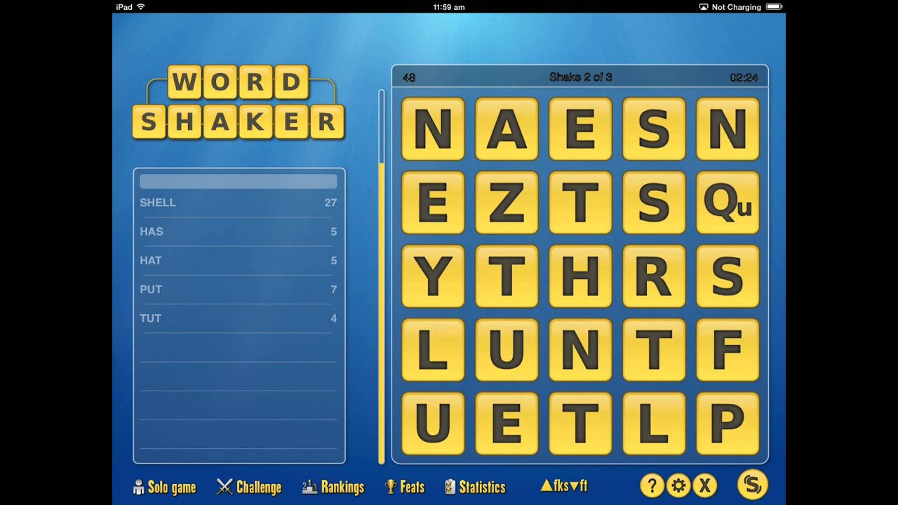 Word Shaker HD YouTube