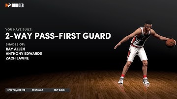 NBA2K22 | BEST 2 WAY PASS FIRST GUARD