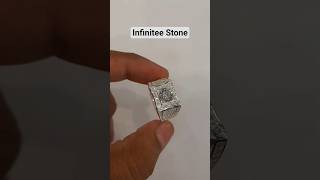 Unique Mozonite Silver Ring