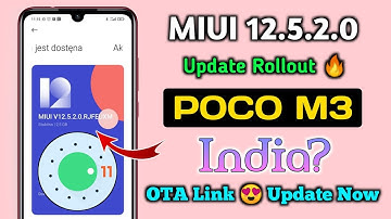 Finally 🤩 POCO M3 MIUI 12.5 & Android 11 Official Update Rollout 🔥 | OTA Link 😍 Update Now