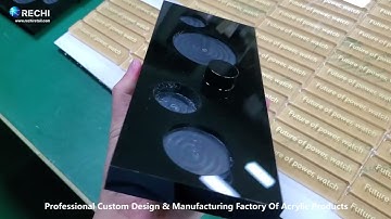 RECHI |Custom Counter Acrylic Display Factory| Acrylic Retail Display Stand Rack For Perfume