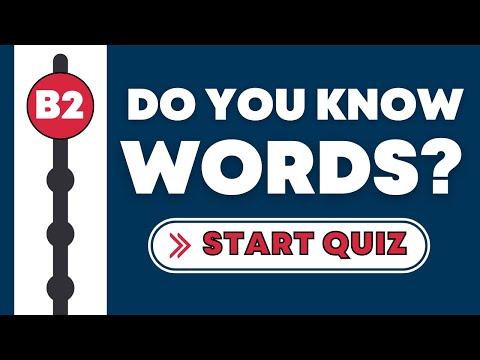 English Vocabulary Quiz