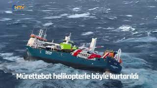 NTV | Okyanusta dalgaların arasından kurtarıldılar