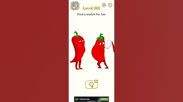 Dop 2 (Delete one part) Game Level 538 [Find a match for her?] #dop2 #gamer #gaming #gameplay #game