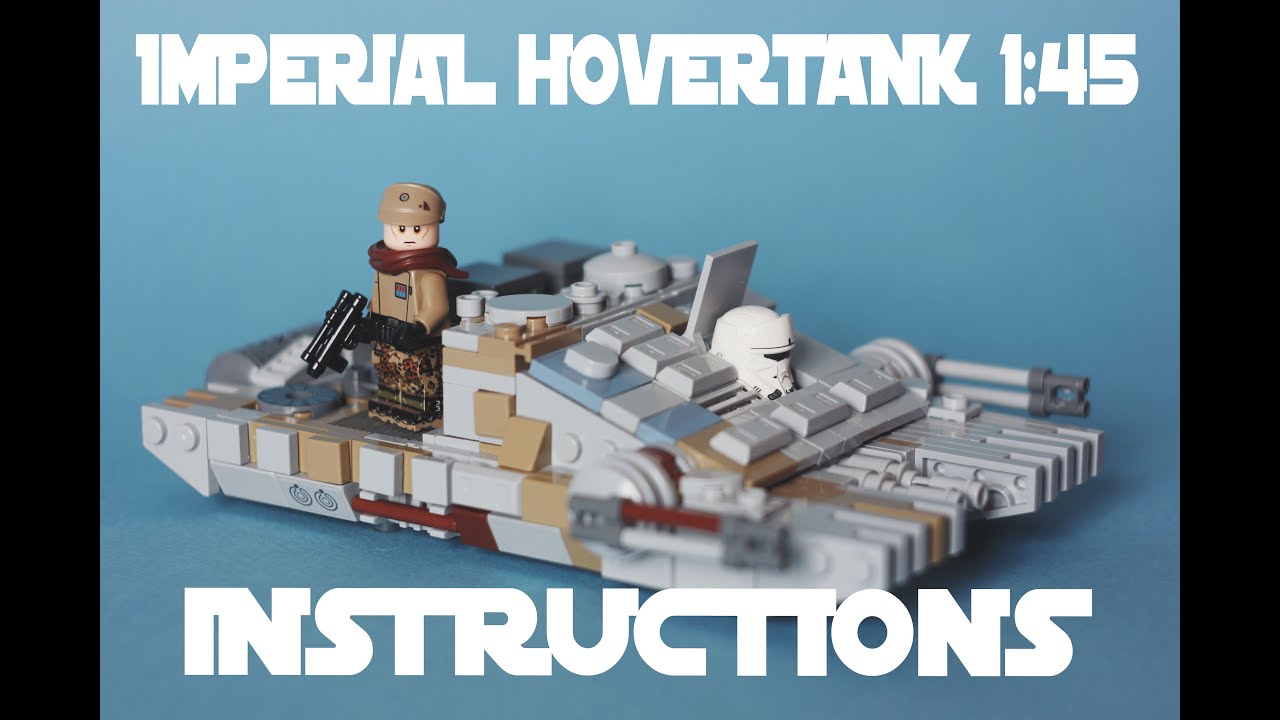 TX 225 Hovertank LEGO Instructions 1 45 Scale By Lego sithposting 